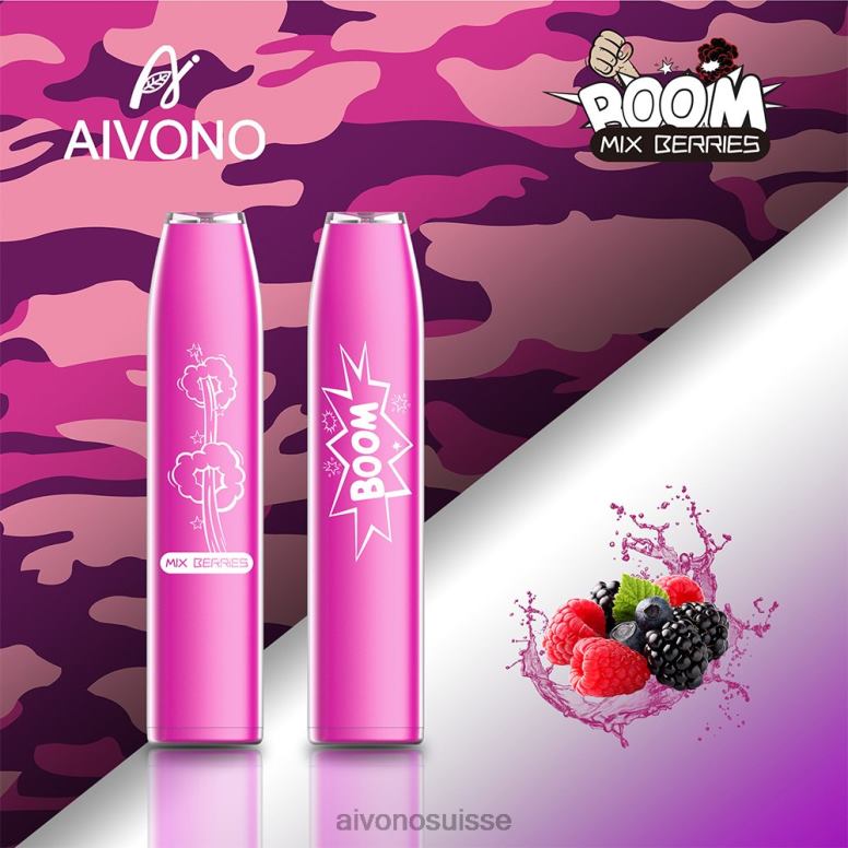 Aivono Puffs - Aivono AIM BOOM 600 baies mélangées L4RV0361