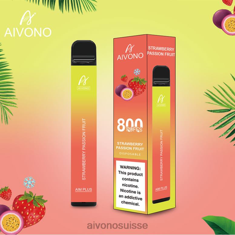 fruit de la passion fraise