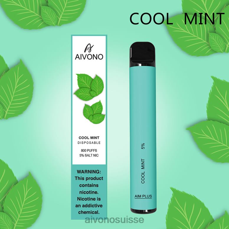 Aivono Puffs - Aivono AIM PLUS 800 menthe fraîche L4RV0177