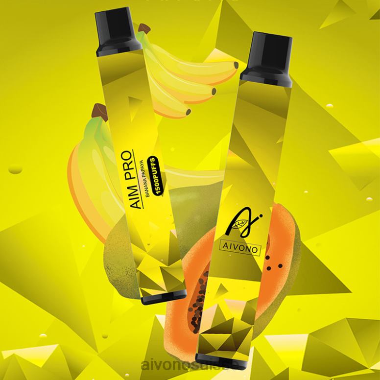 Aivono Puffs - Aivono AIM PRO 1500 banane papaye L4RV0169