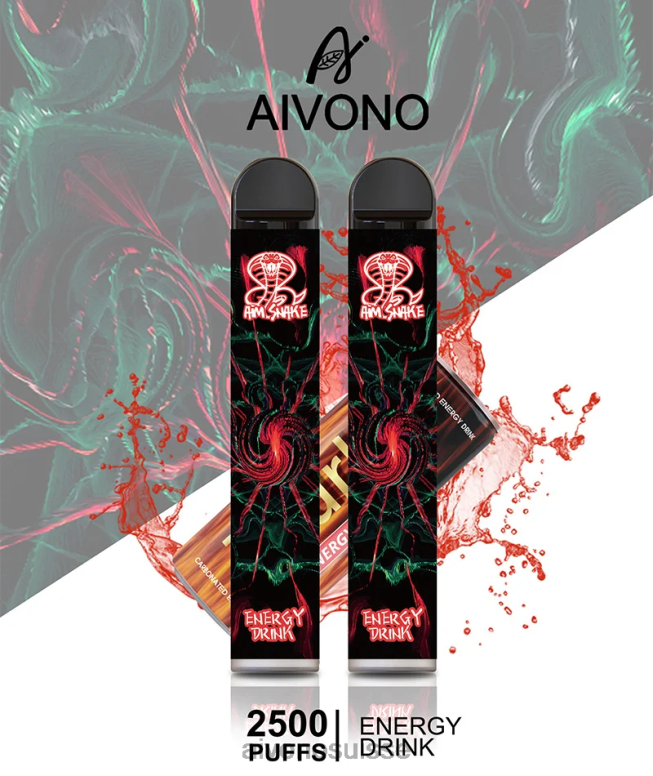 Aivono Puffs - Aivono AIM SNAKE 2500 boisson énergisante L4RV0305
