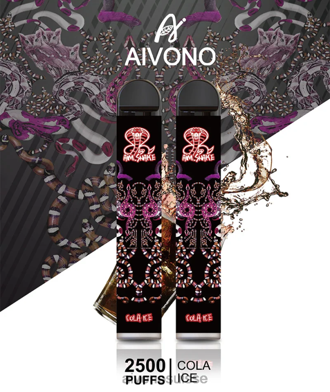 Aivono Puffs - Aivono AIM SNAKE 2500 glace au cola L4RV0301