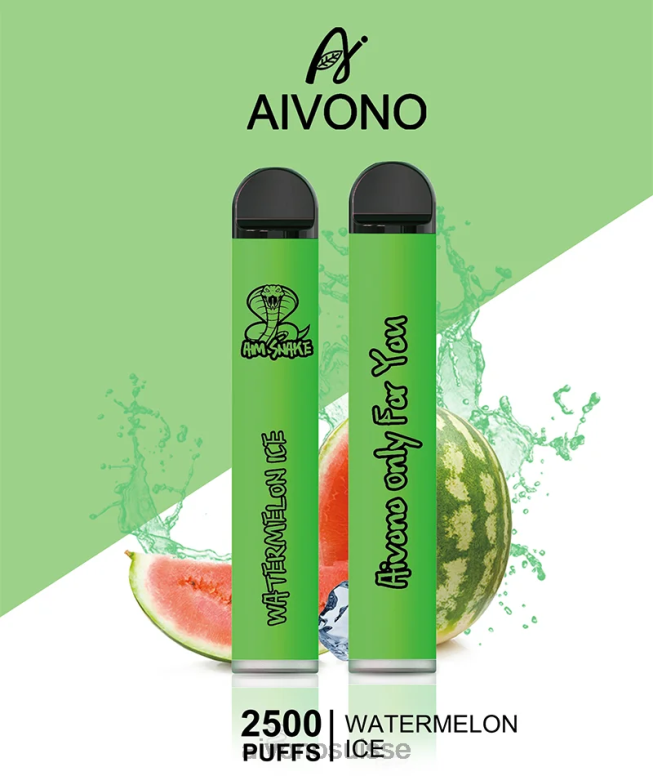 Aivono Puffs - Aivono AIM SNAKE 2500 glace à la pastèque L4RV0321