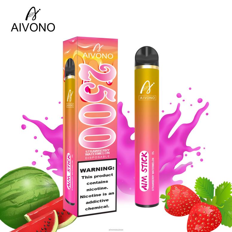 Aivono Puffs - Aivono AIM STICK 2500 pastèque fraise L4RV0149
