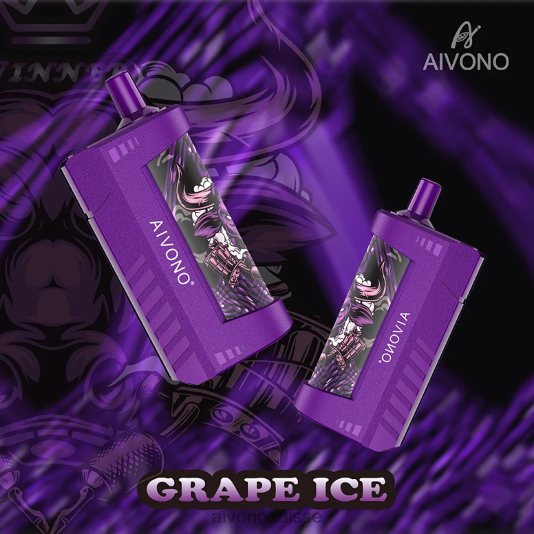 Aivono Puffs - Aivono AIM WINNER 5000 glace aux raisins L4RV0125