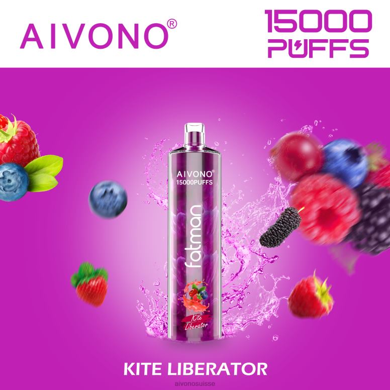 Aivono Puffs - Aivono FATMAN 15000 libérateur de cerf-volant L4RV013