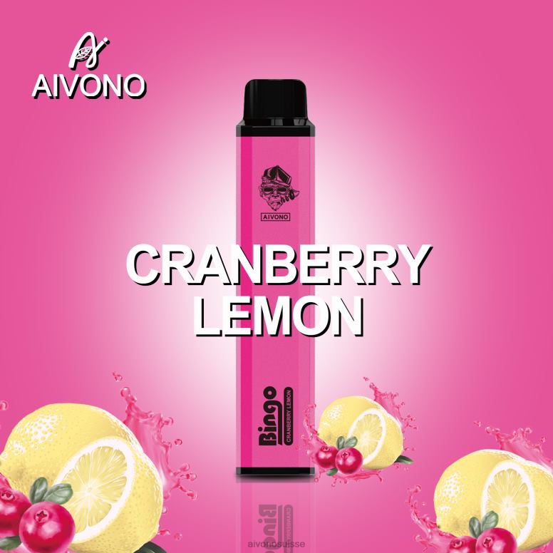 Aivono Suisse - Aivono AIM BINGO 4000 citron canneberge L4RV0140