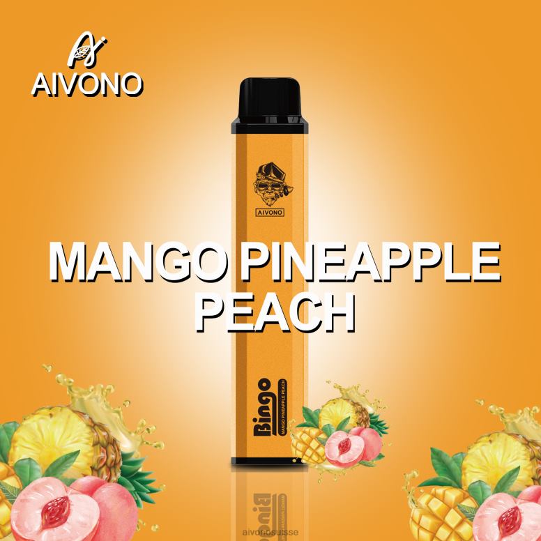 Aivono Suisse - Aivono AIM BINGO 4000 mangue ananas pêche L4RV0136