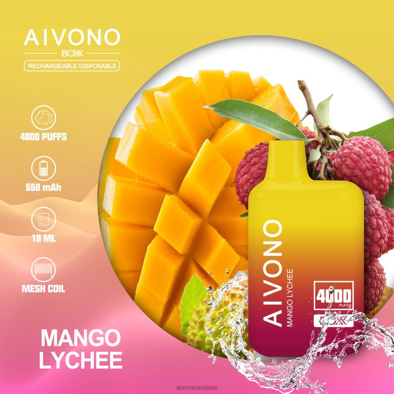 Aivono Suisse - Aivono AIM BOXX 4000 litchi mangue L4RV0216