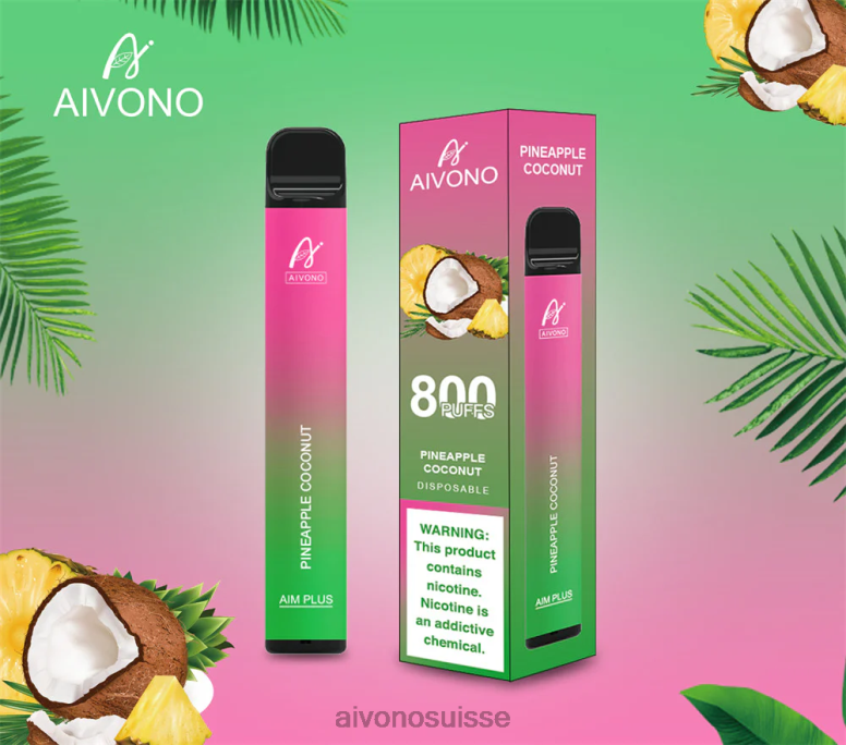 Aivono Suisse - Aivono AIM PLUS 800 ananas noix de coco L4RV0200