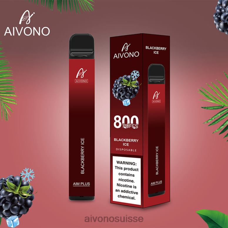 Aivono Suisse - Aivono AIM PLUS 800 glace aux mûres L4RV0172