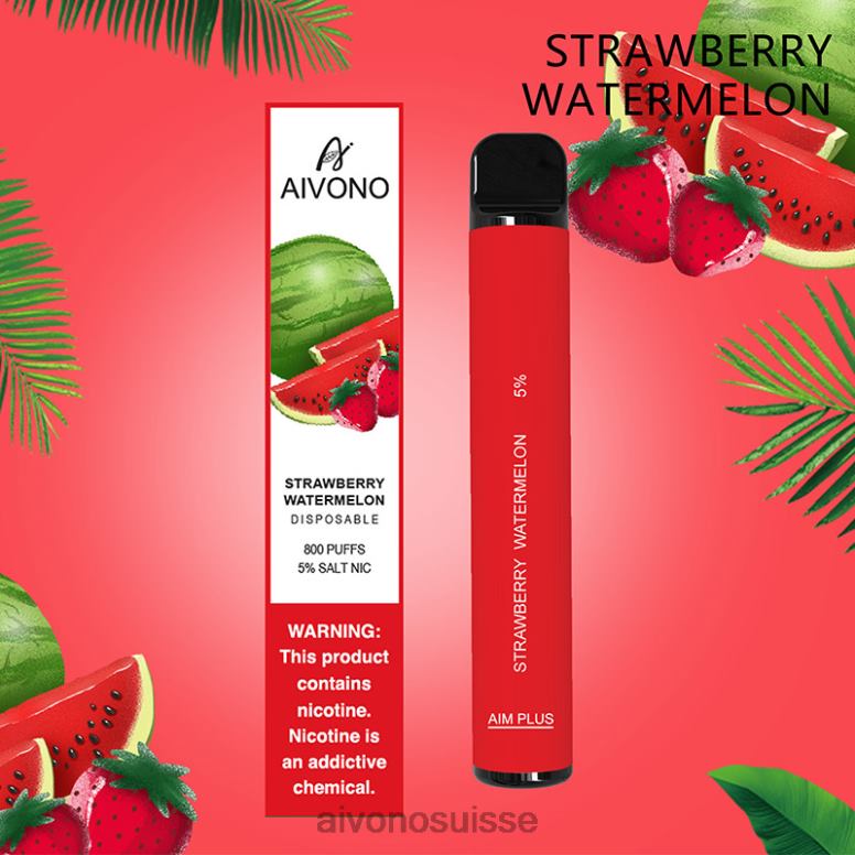 Aivono Suisse - Aivono AIM PLUS 800 pastèque fraise L4RV0196