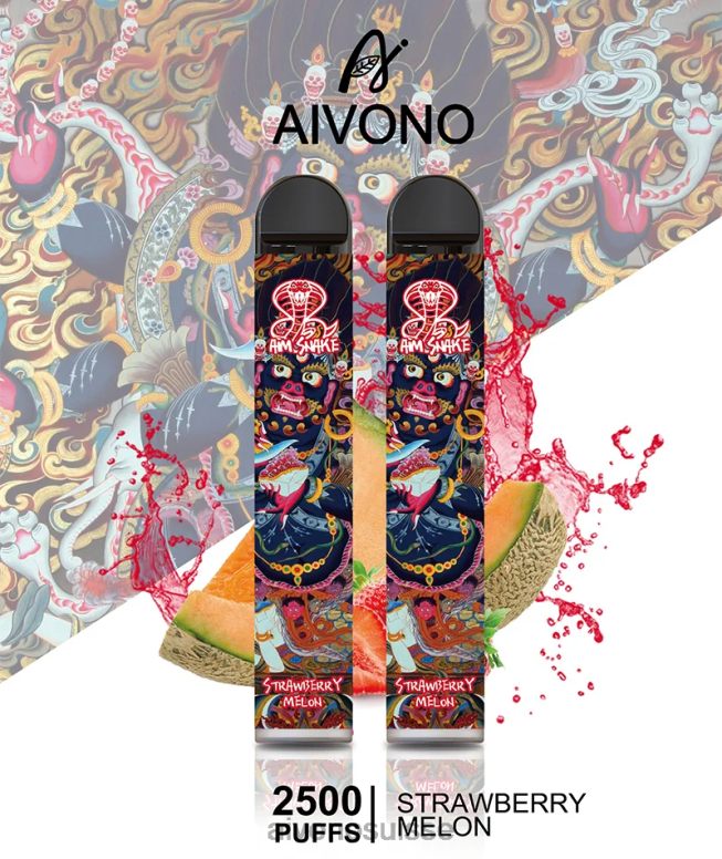 Aivono Suisse - Aivono AIM SNAKE 2500 melon fraise L4RV0320