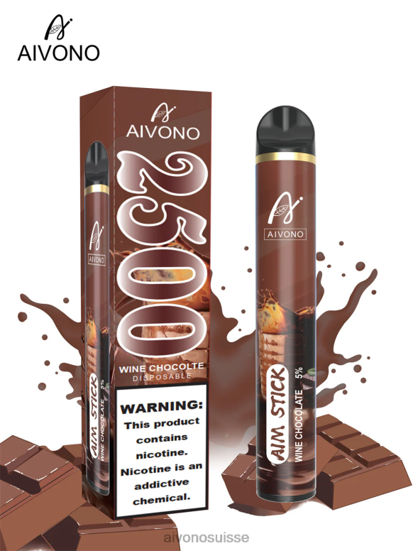 Aivono Suisse - Aivono AIM STICK 2500 chocolat au vin L4RV0156
