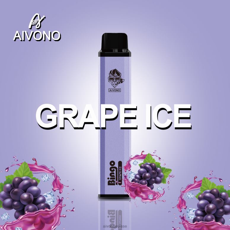 Aivono Vape - Aivono AIM BINGO 4000 glace aux raisins L4RV0142