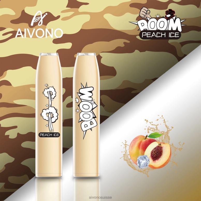 Aivono Vape - Aivono AIM BOOM 600 glace à la pêche L4RV0362