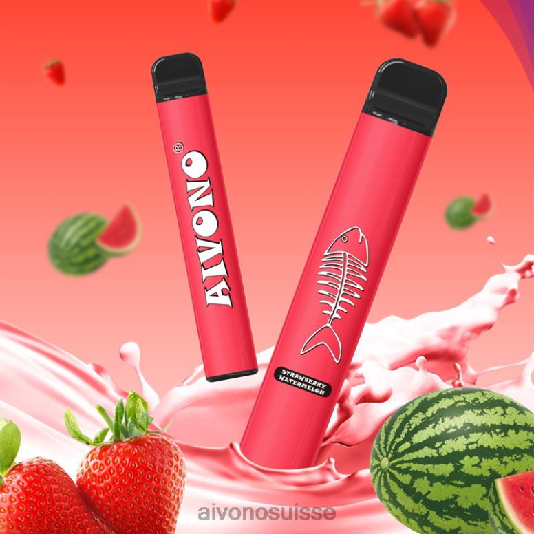 Aivono Vape - Aivono AIM FISHBONE 600 pastèque fraise L4RV0282