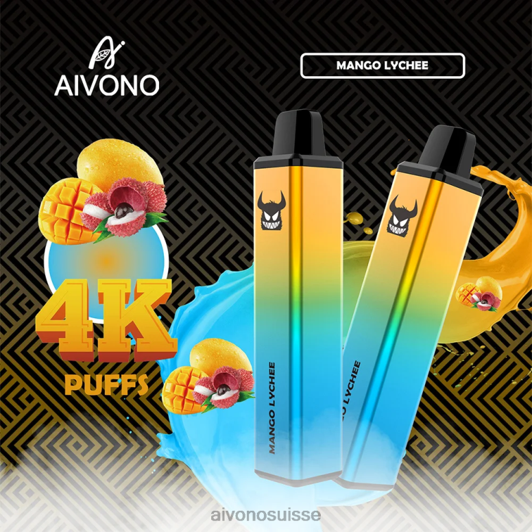 Aivono Vape - Aivono AIM FREAK 4000 litchi mangue L4RV0262