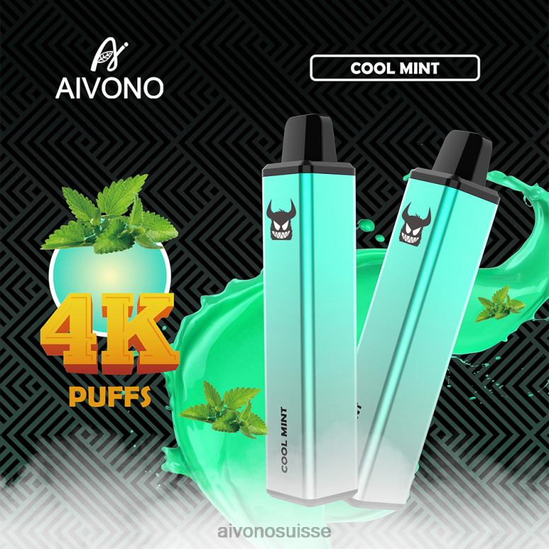 Aivono Vape - Aivono AIM FREAK 4000 menthe fraîche L4RV0254