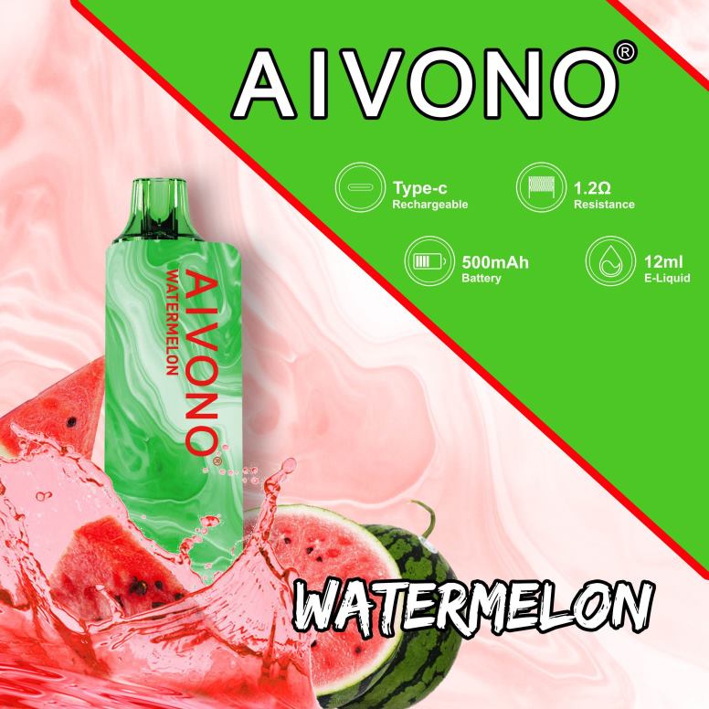 Aivono Vape - Aivono AIM GUN 7000 pastèque L4RV0110