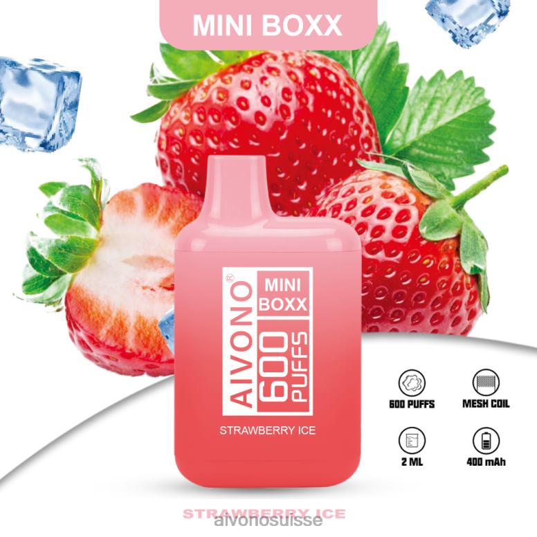 glace à la fraise
