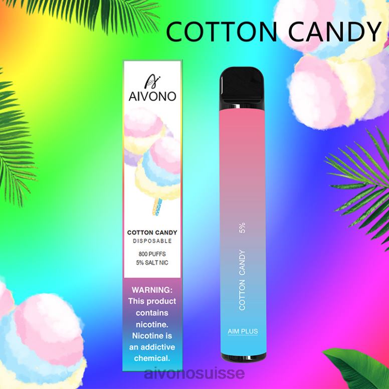 Aivono Vape - Aivono AIM PLUS 800 barbe à papa L4RV0178