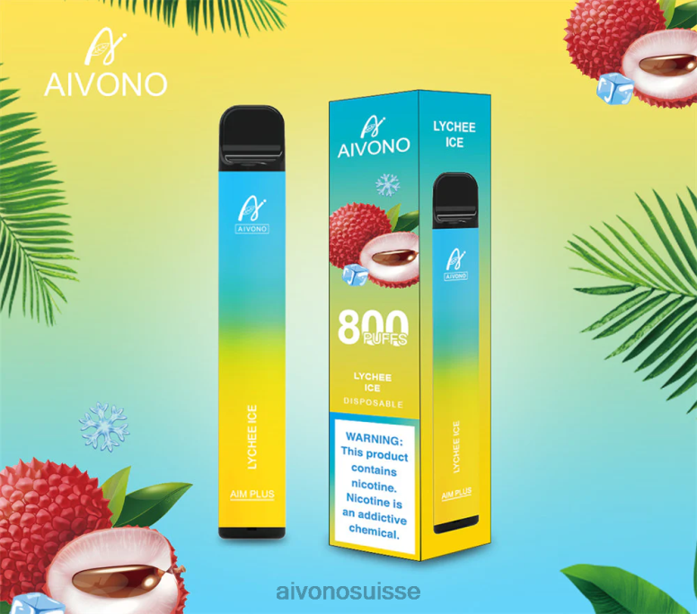 Aivono Vape - Aivono AIM PLUS 800 glace au litchi L4RV0182
