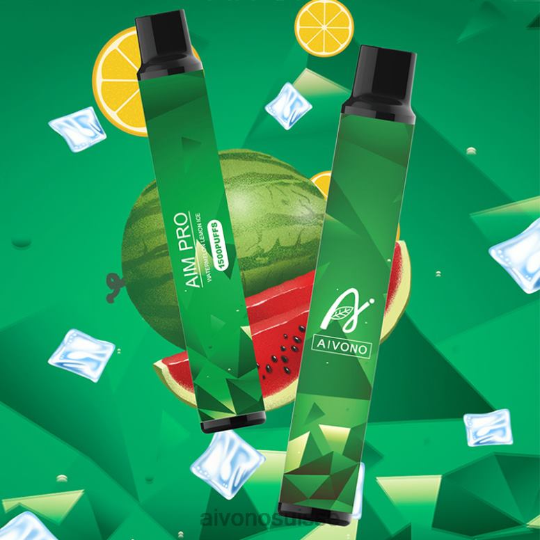 Aivono Vape - Aivono AIM PRO 1500 glace au citron et à la pastèque L4RV0166