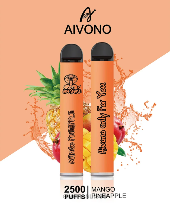 Aivono Vape - Aivono AIM SNAKE 2500 mangue ananas L4RV0310