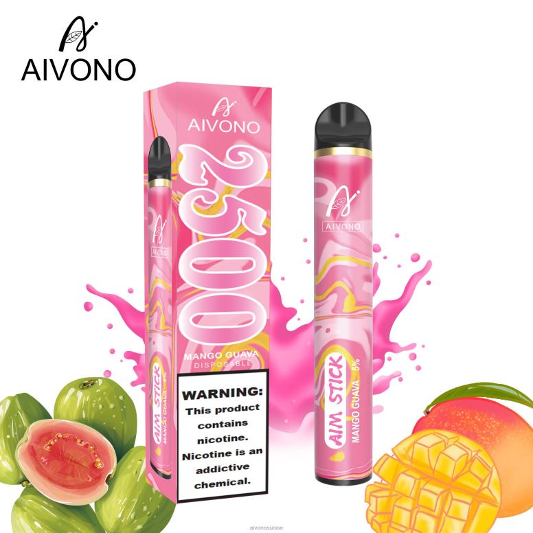 Aivono Vape - Aivono AIM STICK 2500 mangue goyave L4RV0146