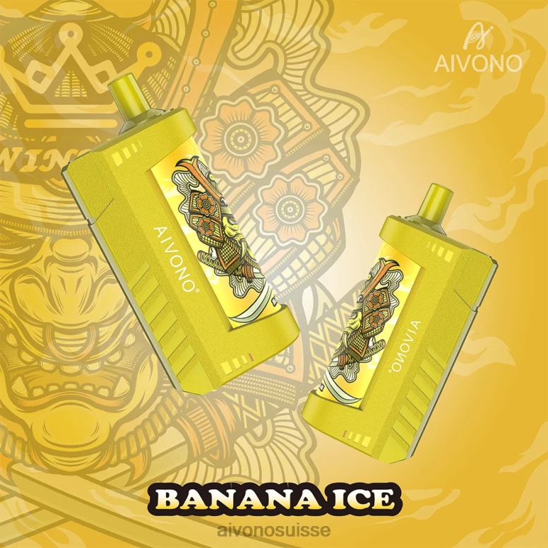 Aivono Vape - Aivono AIM WINNER 5000 glace à la banane L4RV0122