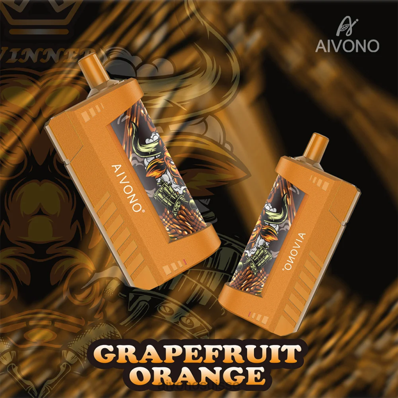 Aivono Vape - Aivono AIM WINNER 5000 pamplemousse orange L4RV0126
