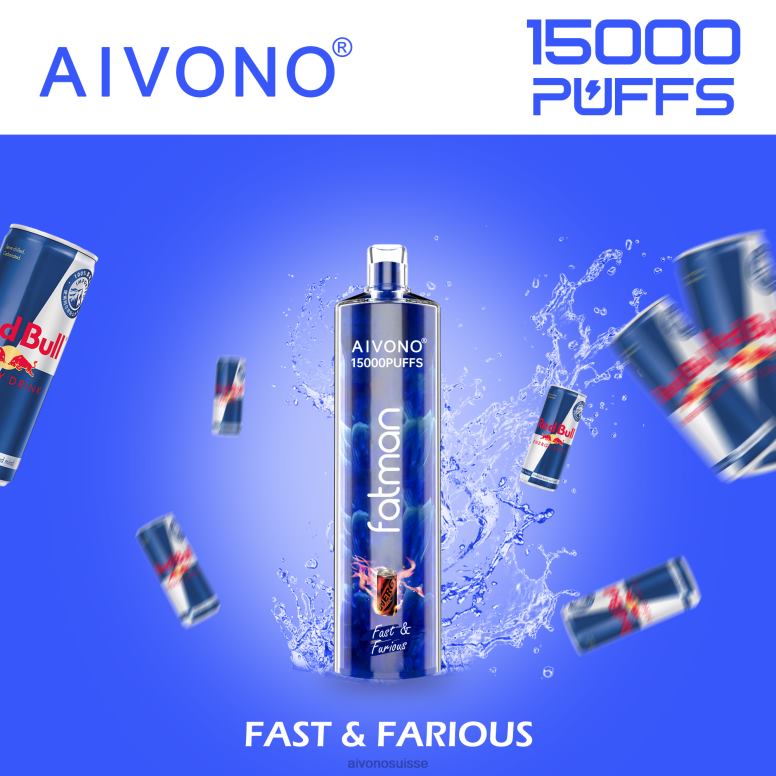 Aivono Vape - Aivono FATMAN 15000 rapide et furieux L4RV018