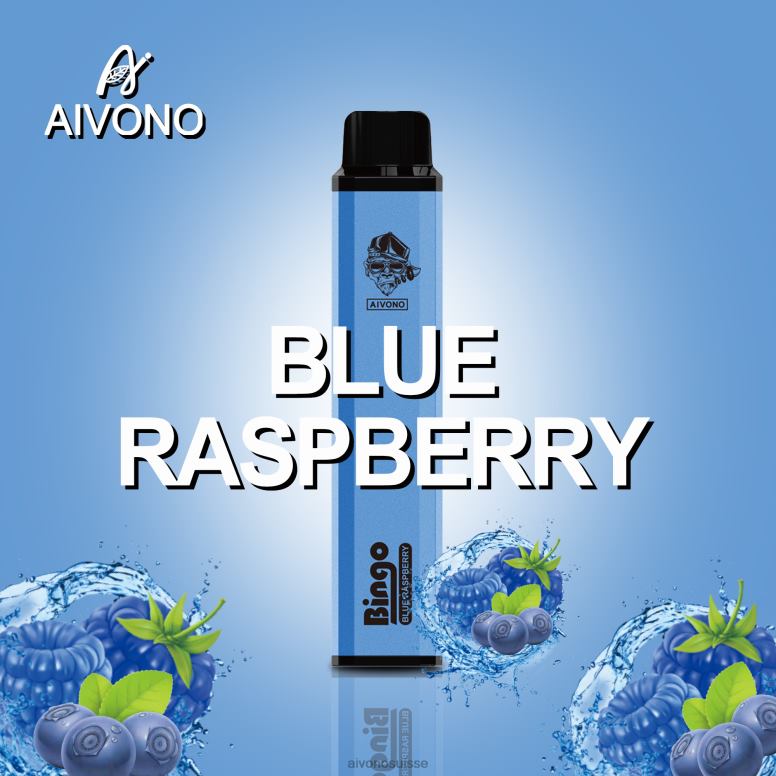 Aivono Vape Review - Aivono AIM BINGO 4000 framboise bleue L4RV0143