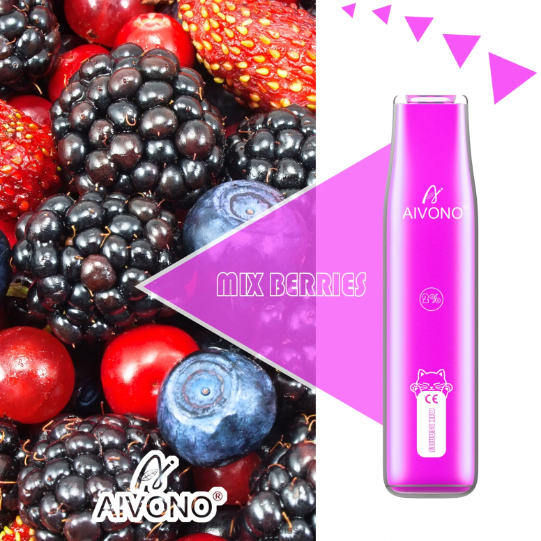 Aivono Vape Review - Aivono AIM CAT 400 mélanger les baies L4RV0343