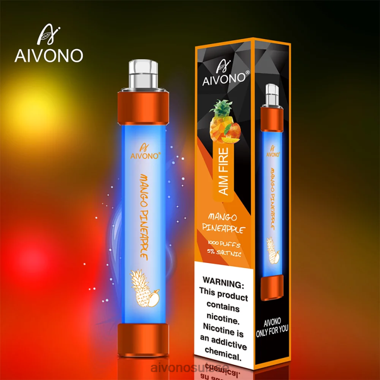 Aivono Vape Review - Aivono AIM FIRE 1000 mangue ananas L4RV0331