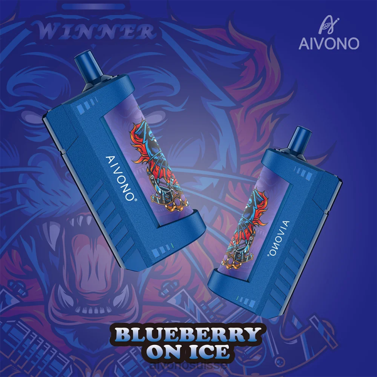 Aivono Vape Review - Aivono AIM WINNER 5000 myrtille sur glace L4RV0123